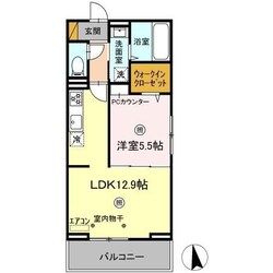 フォーリア　Bの物件間取画像